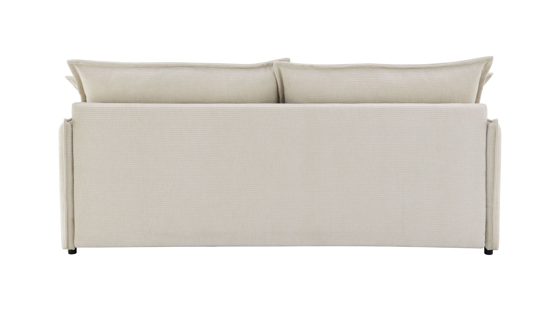 Elisea Beige Chenille Sofa w/Sleeper (Full) image 10