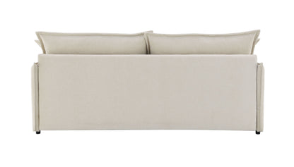 Elisea Beige Chenille Sofa w/Sleeper (Full) image 10