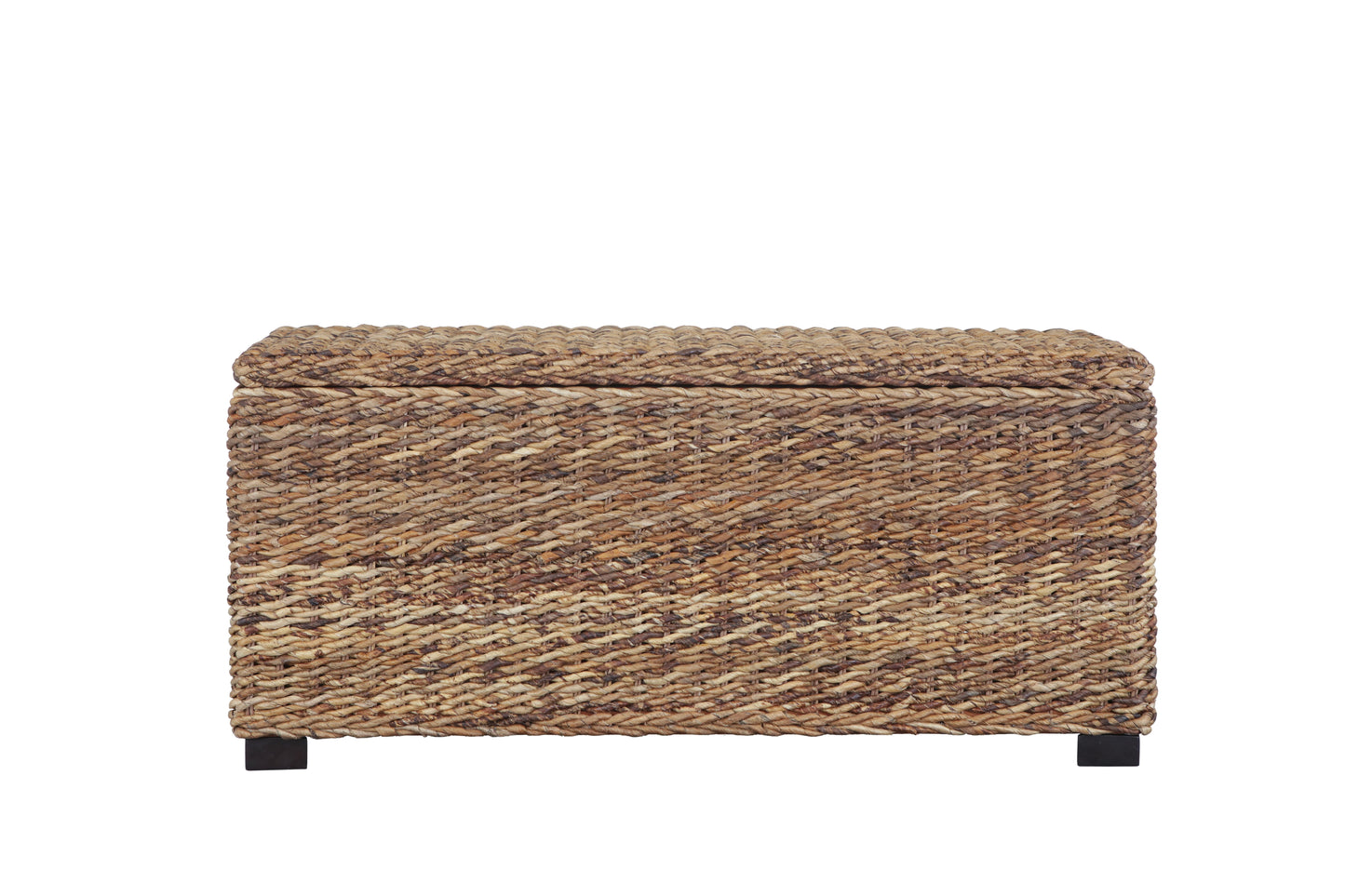 Rattan Wicker Woven Banana Leaf Storage Indoor living Trunk image 5