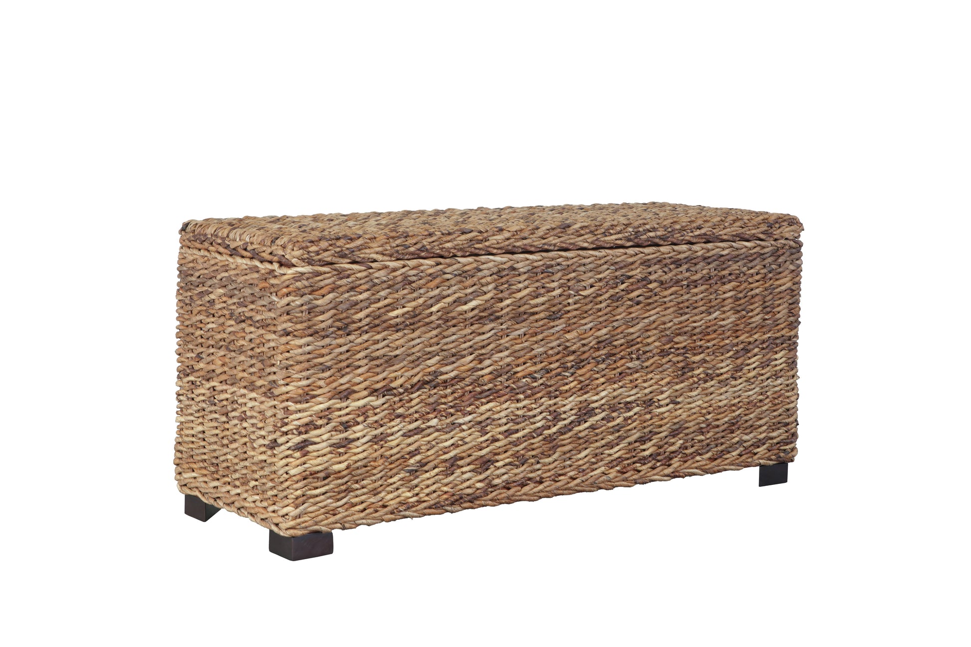 Rattan Wicker Woven Banana Leaf Storage Indoor living Trunk image 6