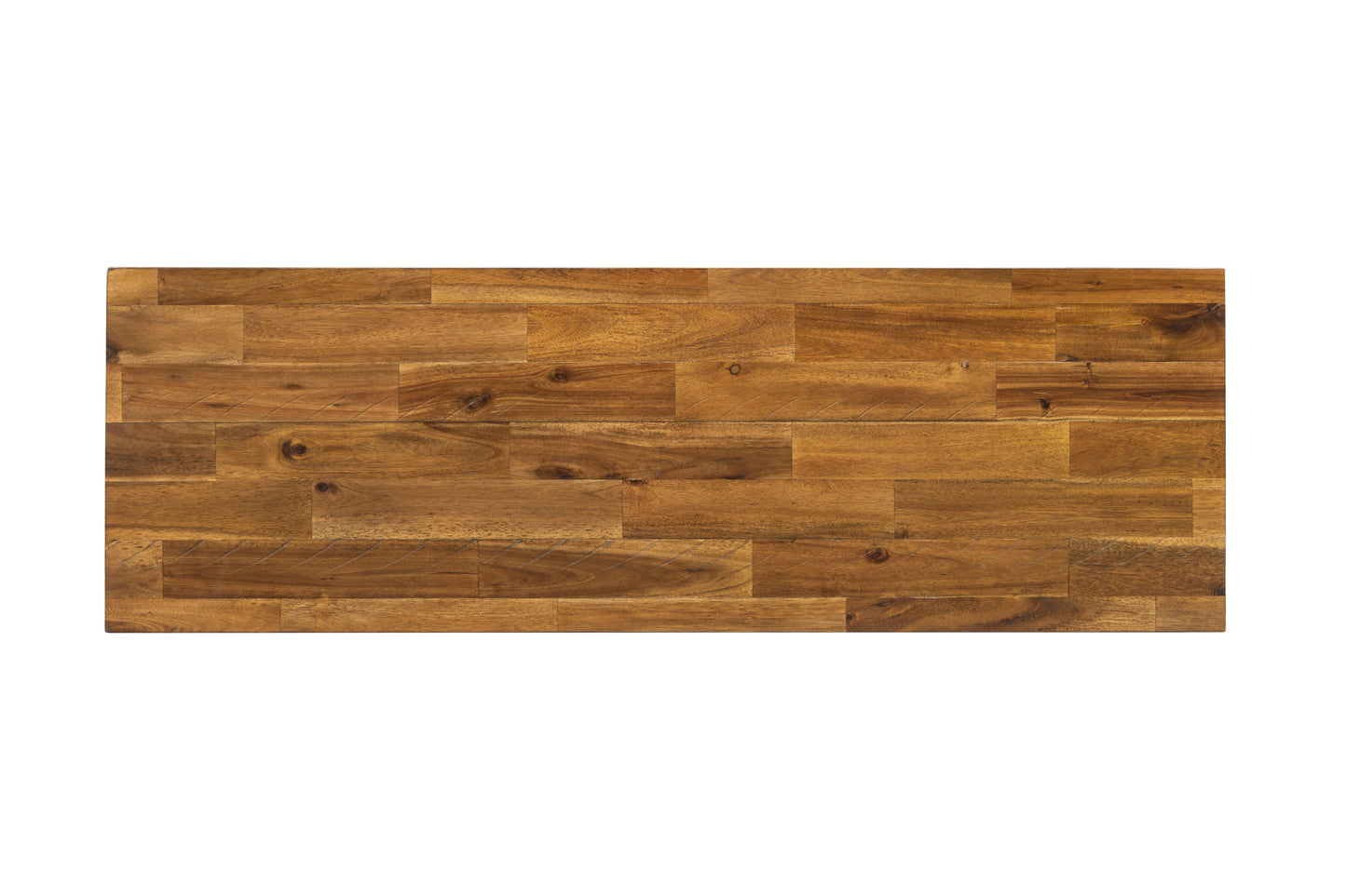 Solid Acacia Wood 46-inch Storage Bench image 8