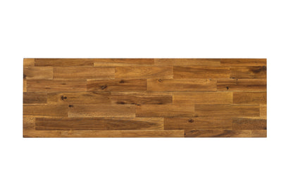 Solid Acacia Wood 46-inch Storage Bench image 8