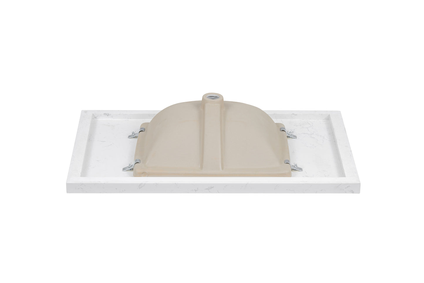 37'' Engineered Stone Vanity Top with Undermount Sink image 2
