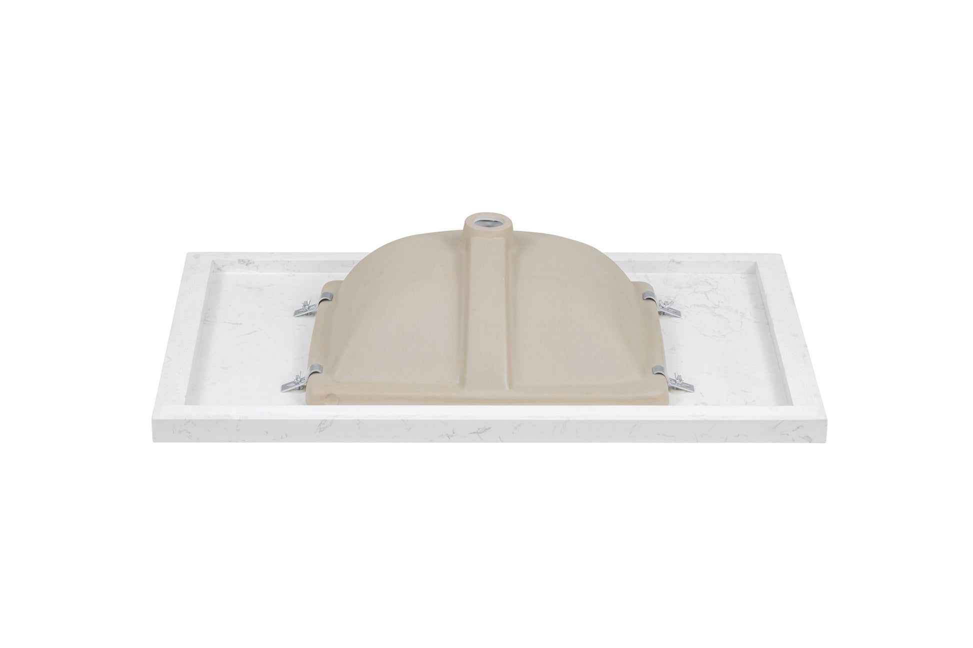 37'' Engineered Stone Vanity Top with Undermount Sink image 2