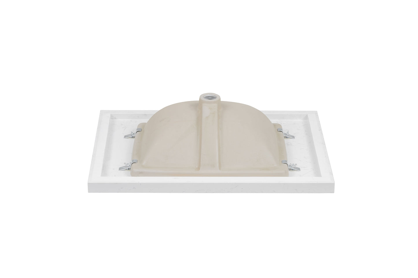31'' Engineered Stone Vanity Top with Undermount Sink Quartz image 2