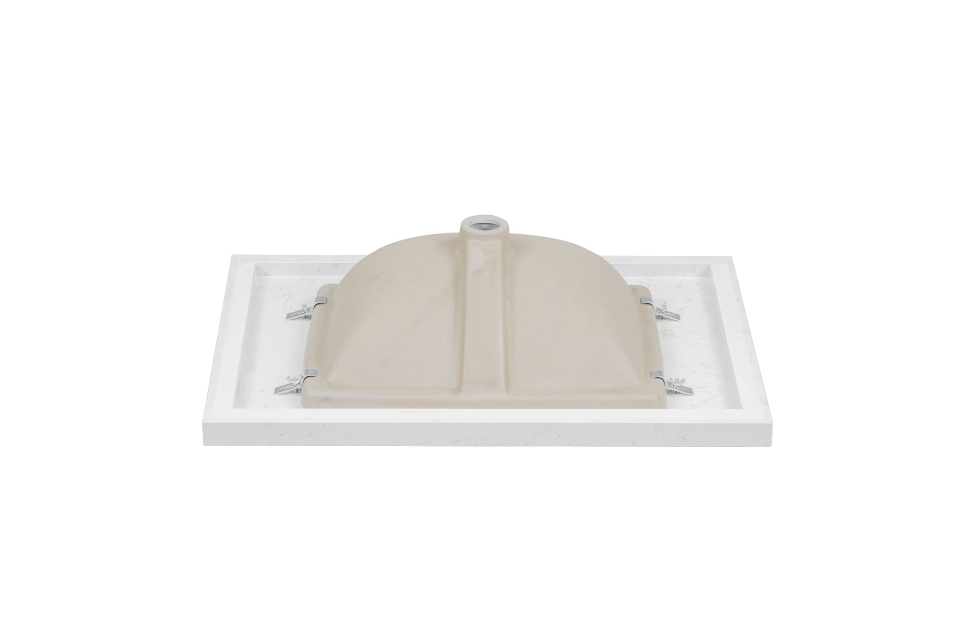 31'' Engineered Stone Vanity Top with Undermount Sink Quartz image 2