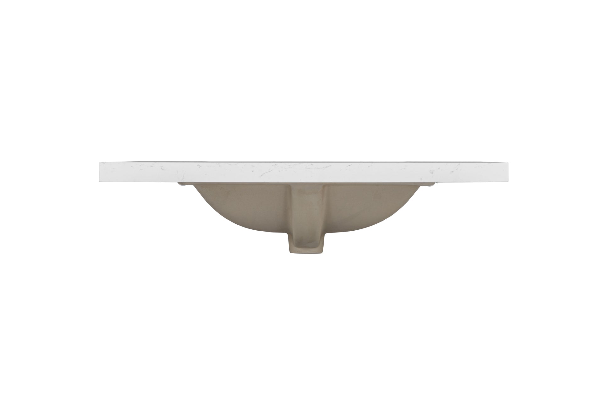 31'' Engineered Stone Vanity Top with Undermount Sink Quartz image 5