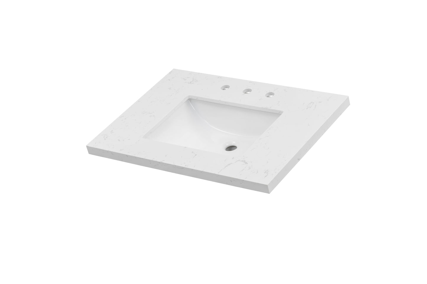 31'' Engineered Stone Vanity Top with Undermount Sink Quartz image 9