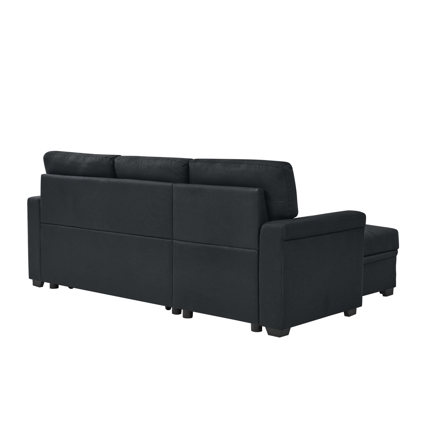 86'' Upholstered Pull-Out Sofa Bed image 5