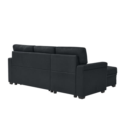 86'' Upholstered Pull-Out Sofa Bed image 5