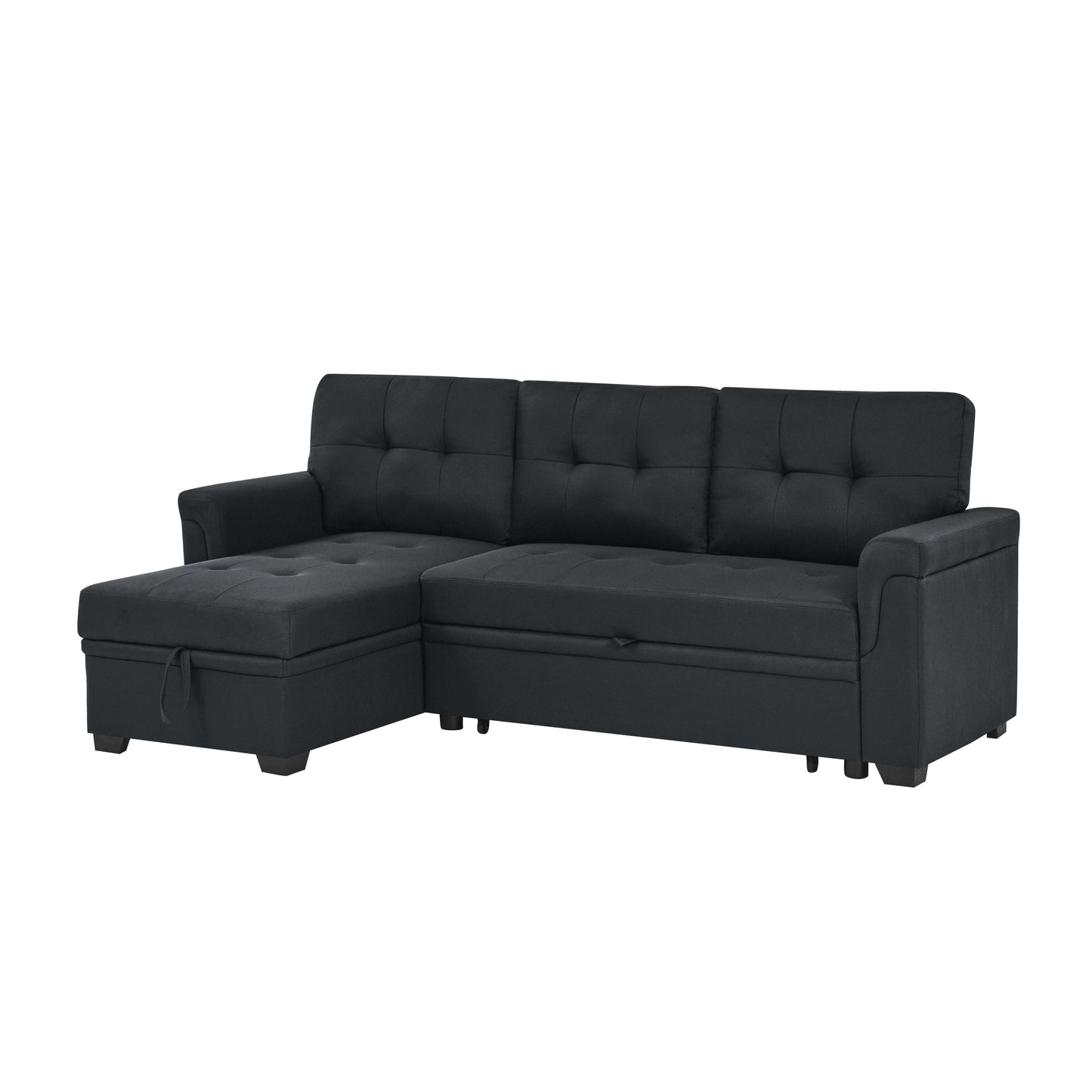 86'' Upholstered Pull-Out Sofa Bed image 8