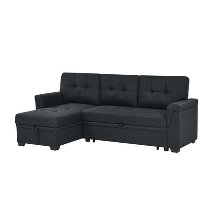 86'' Upholstered Pull-Out Sofa Bed image 8
