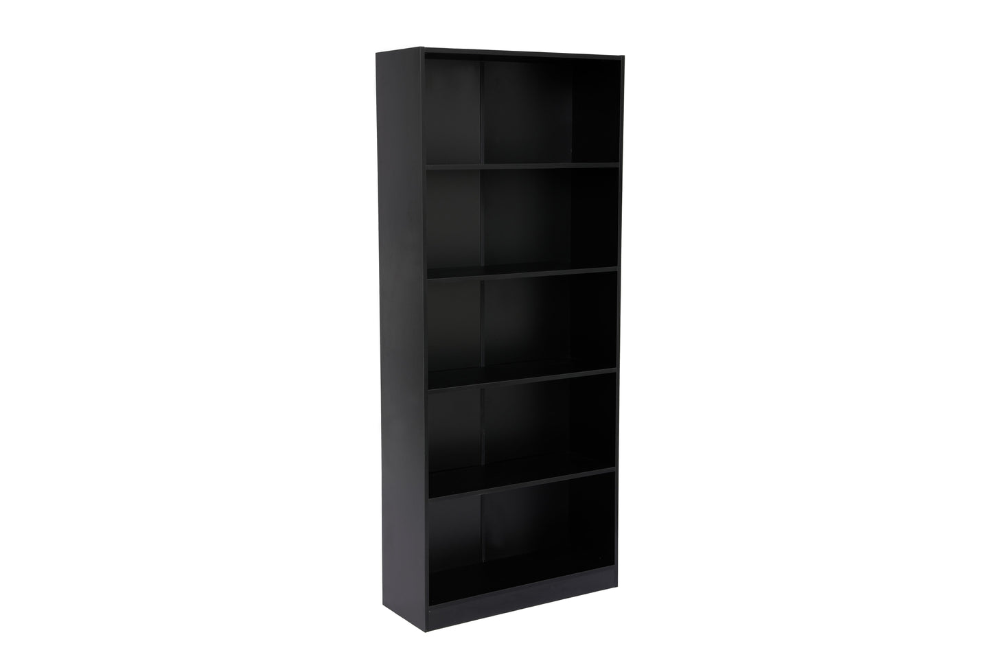 5-Tier Bookshelves Storage Cabinet Black image 10