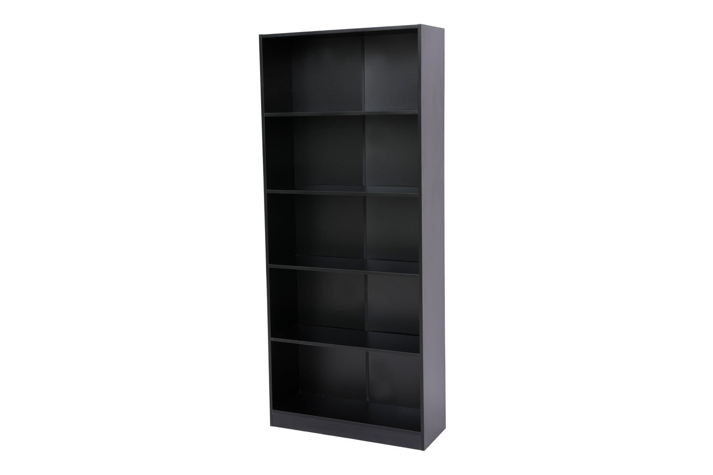 5-Tier Bookshelves Storage Cabinet Black image 12