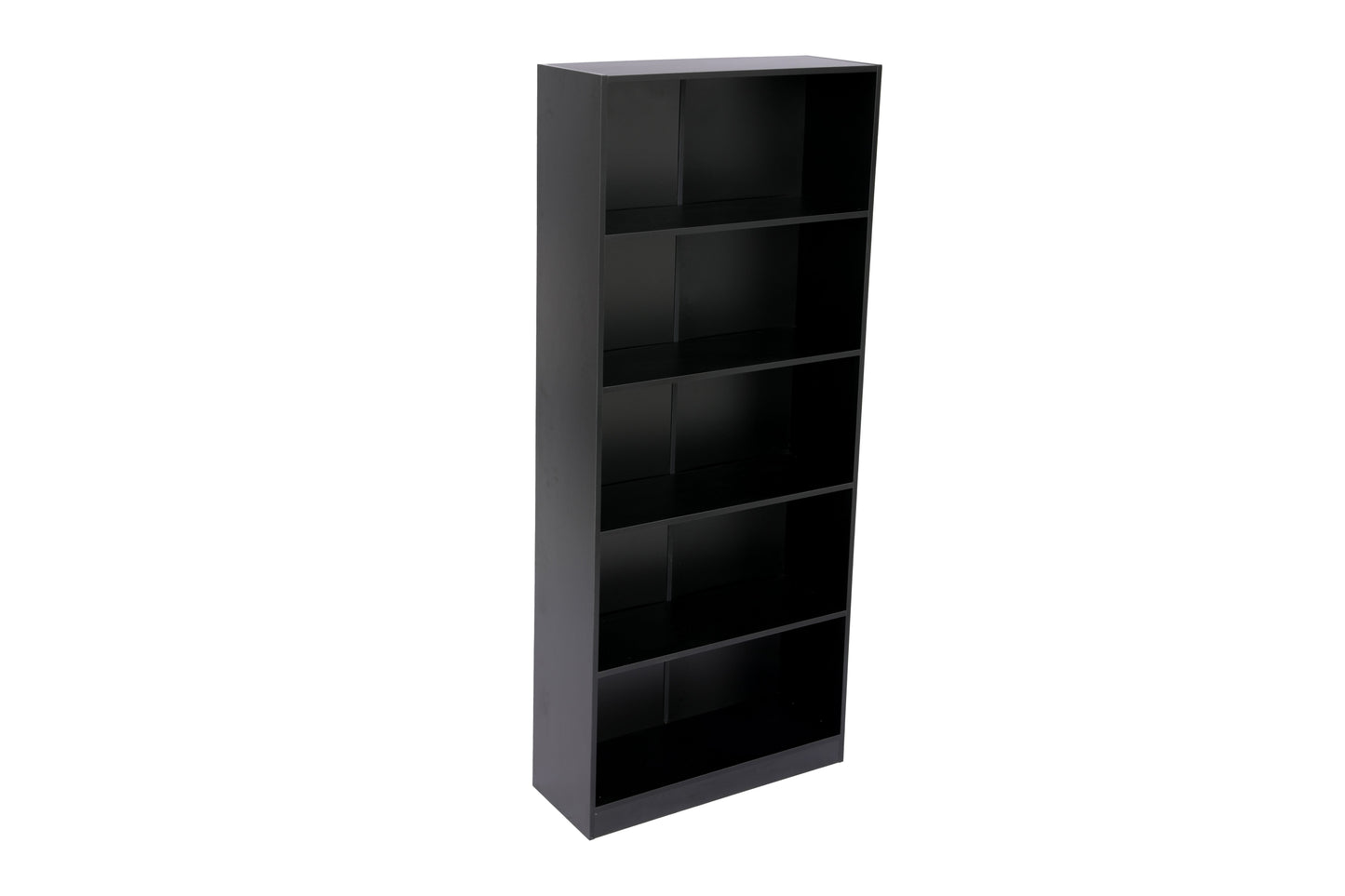 5-Tier Bookshelves Storage Cabinet Black image 9