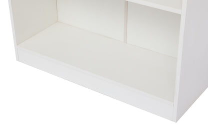 5-Tier Bookshelves Storage Cabinet White image 10
