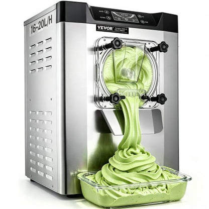 VEVOR Commercial Hard Serve Ice Cream Machine 1400W