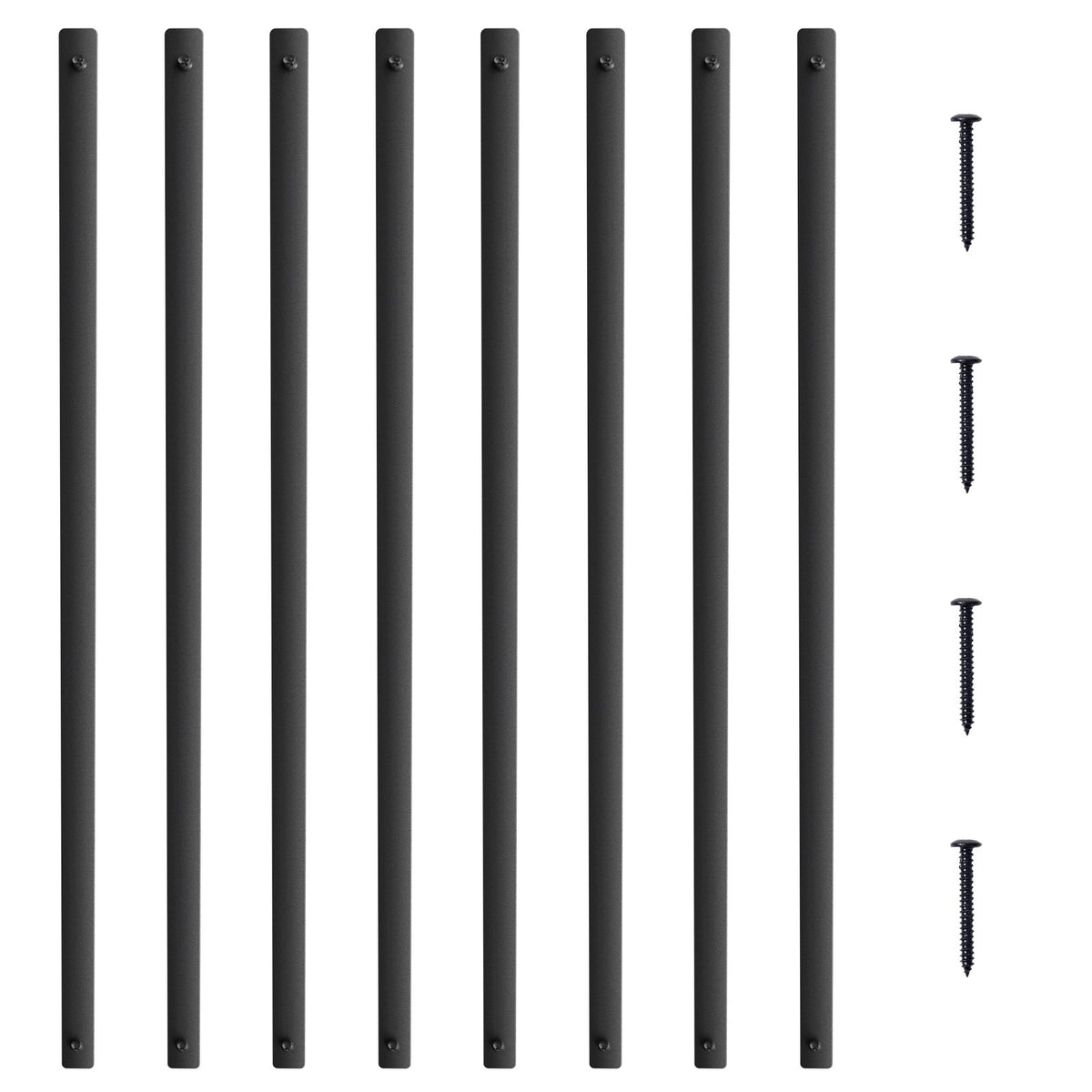 VEVOR Deck Balusters Metal Deck Spindles 51 Pack / 29.5 inch
