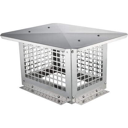 VEVOR Stainless Steel Chimney Cap & Flue Cover 13 x 9 inch