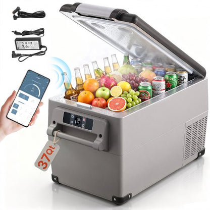VEVOR Portable Compressor Car Refrigerator 35 L / 110-240V AC