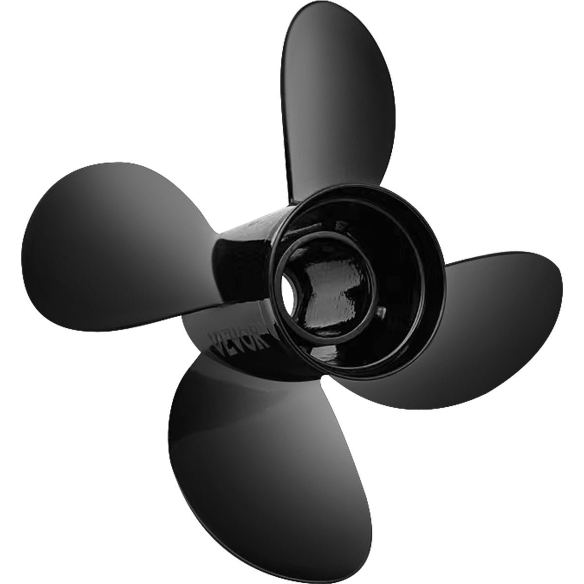 VEVOR Outboard Propeller, Aluminum Boat Propeller for Outboa Mercury OEM 48-8M0084495, 4-Blade 14 x 19 in
