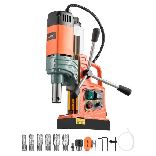 VEVOR Magnetic Drill Press, 1100W/1450W Portable Electric Ma 6 Pack / 50 mm / 1450W