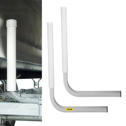 VEVOR Boat Trailer Guide-ons, Steel Trailer Post Guide with  Arc L / 16-inch PVC Pipe