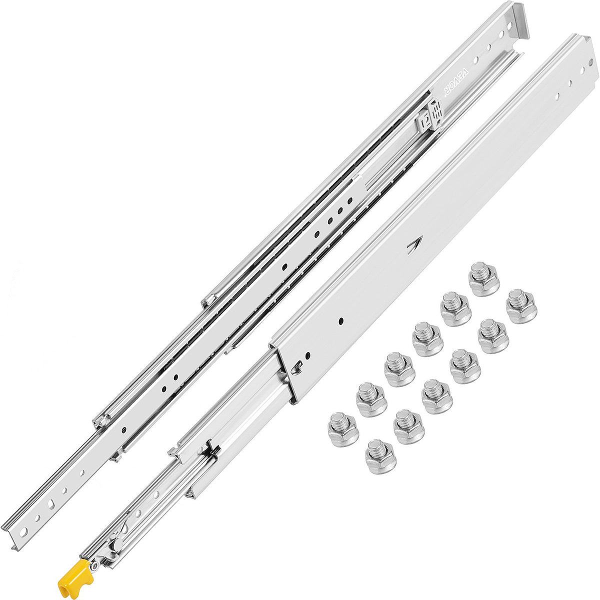 VEVOR Heavy Duty Drawer Slides, Locking Full Extension Drawe 22 inch / 500 lbs