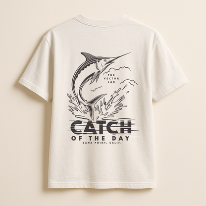 Dana Point Catch of the Day Billfish Graphic T-Shirt - image 1