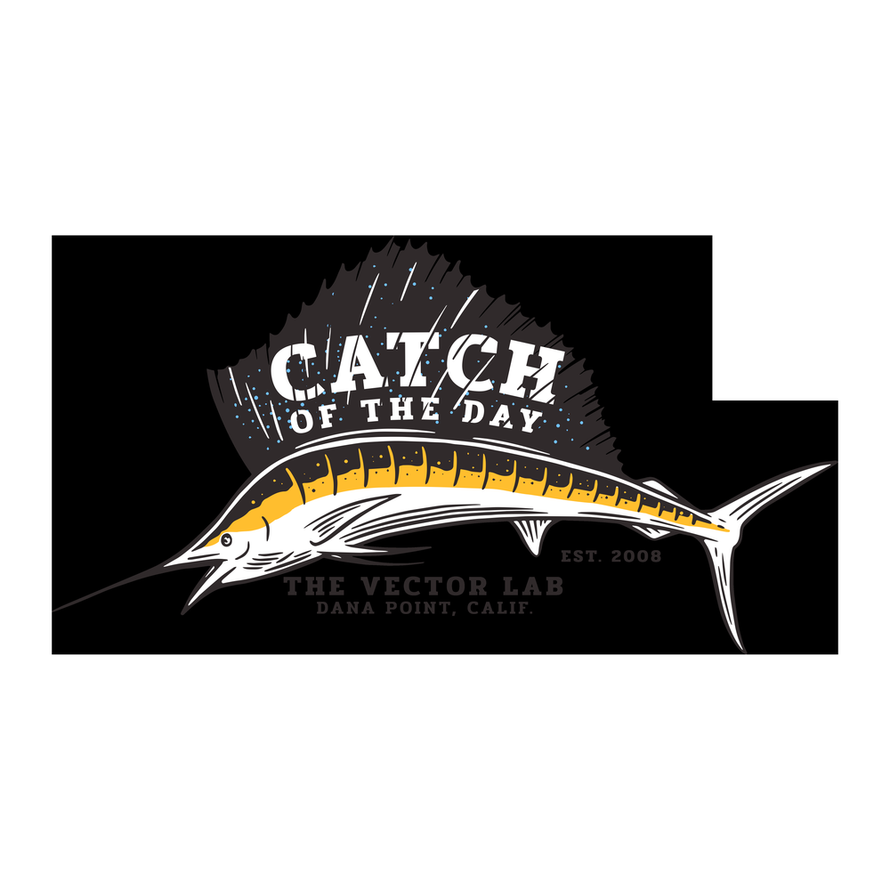 Catch of the Day graphic T-shirt image 7