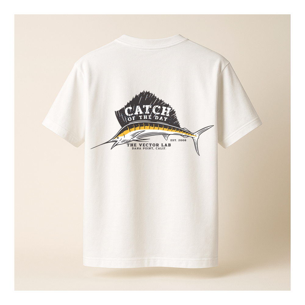 Catch of the Day graphic T-shirt image 2