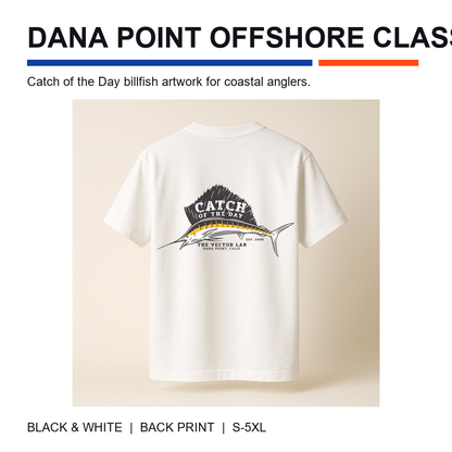 Catch of the Day graphic T-shirt image 5
