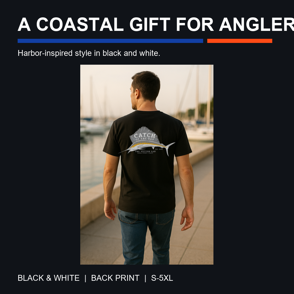Catch of the Day graphic T-shirt image 6
