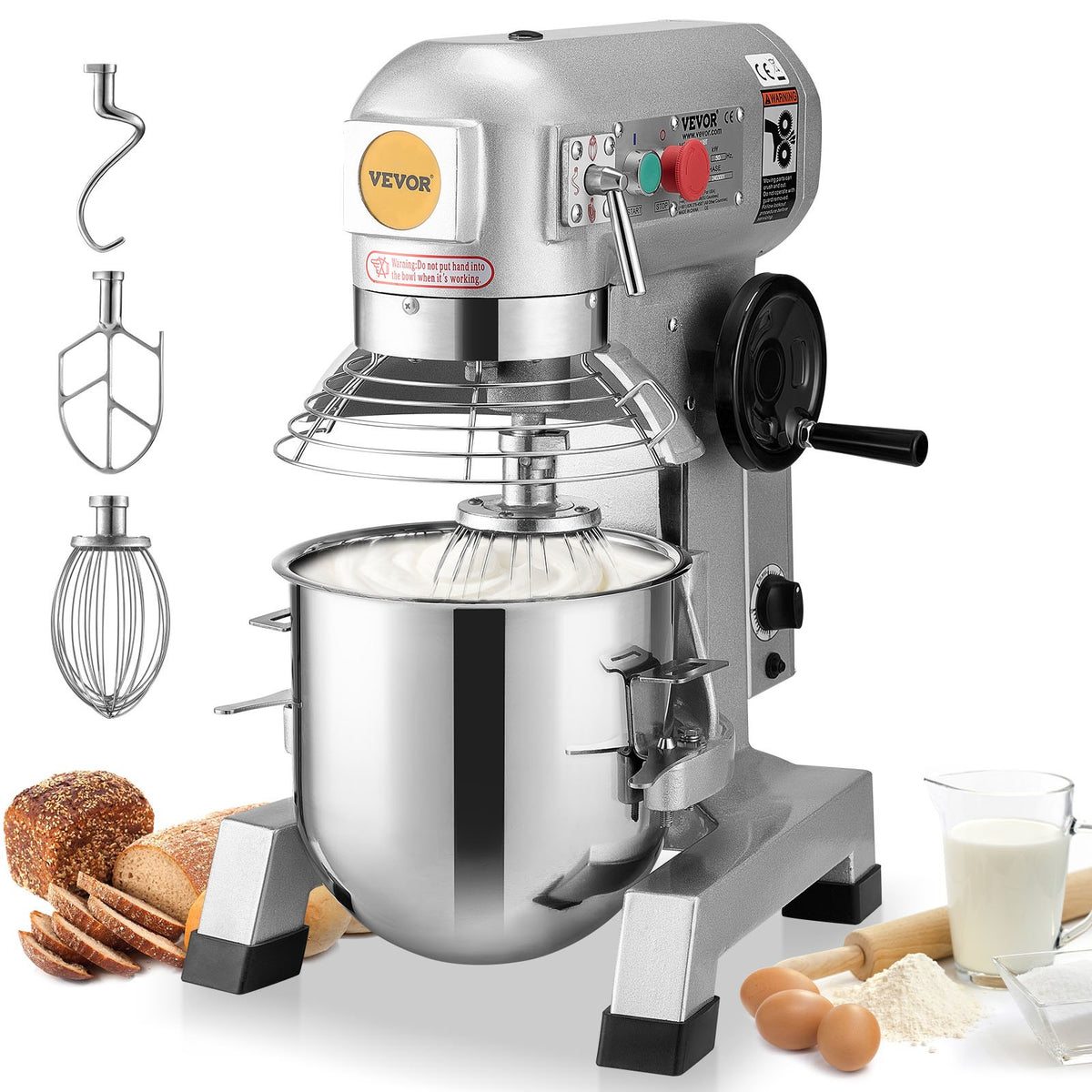 VEVOR Commercial Stand Mixer 10 Quart / DDSYJ Commercial Mixer