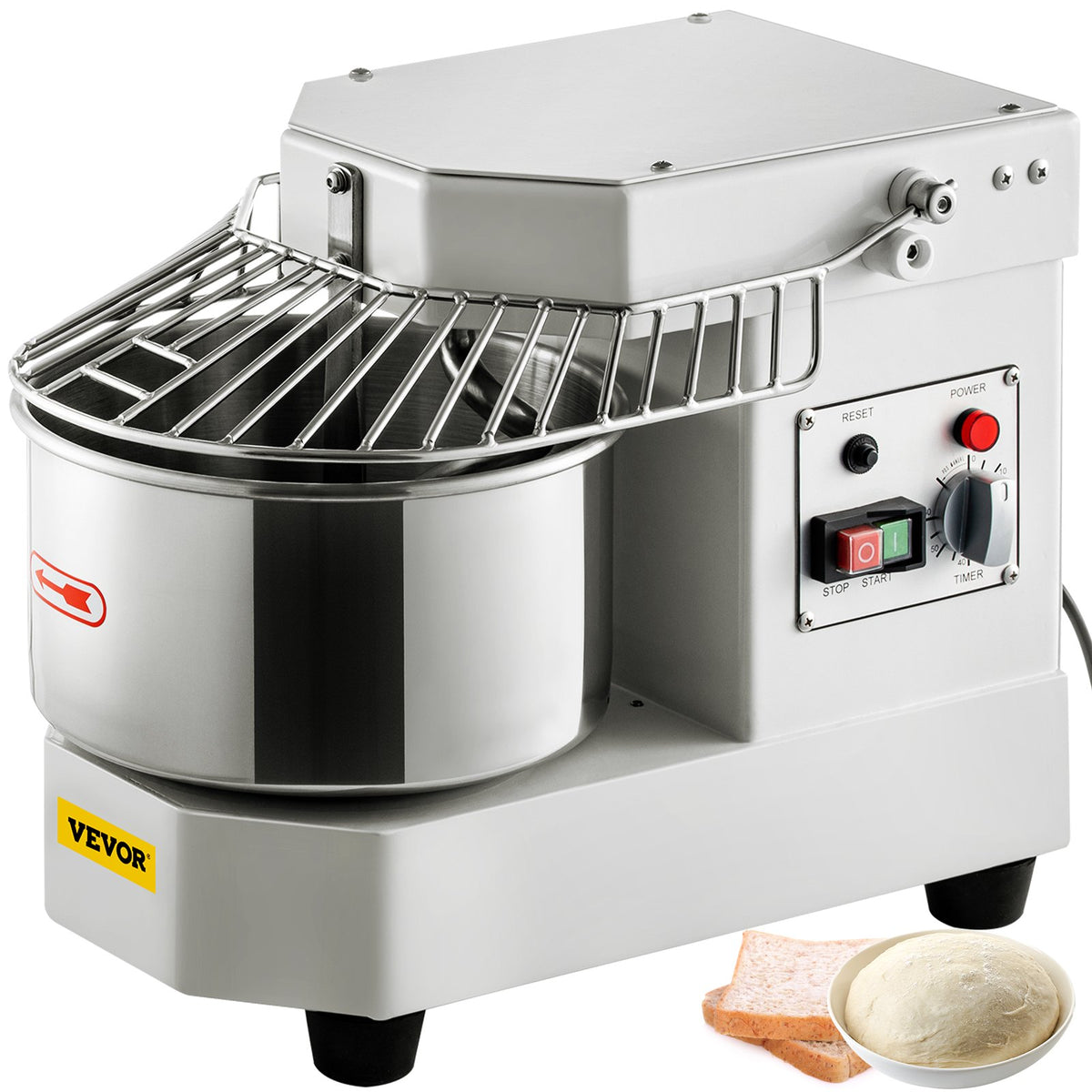 VEVOR Commercial Food Mixer 8 Quart
