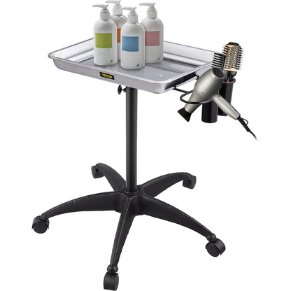 VEVOR Rolling Utility Cart Mayo Stand Medical Tray