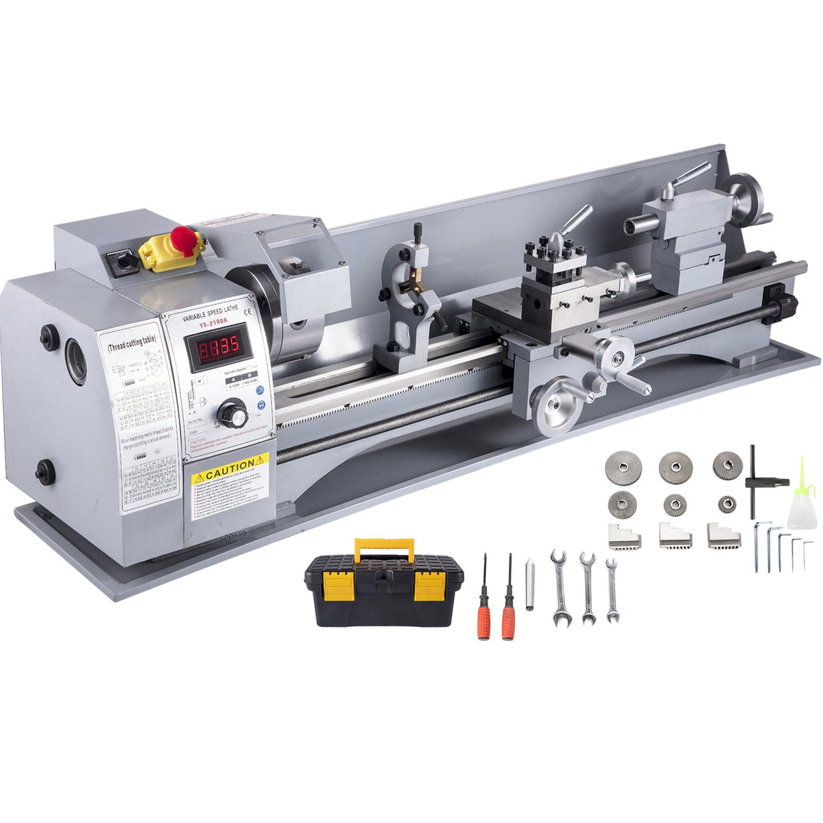 VEVOR Metal Lathe, Benchtop Precision Lathe for Metalworking 8.3 in x 28.3 in