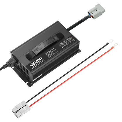 VEVOR Golf Cart Battery Charger, 36V/48V Smart Charger for L 36V | 18A | Anderson Connector, LiFePO4