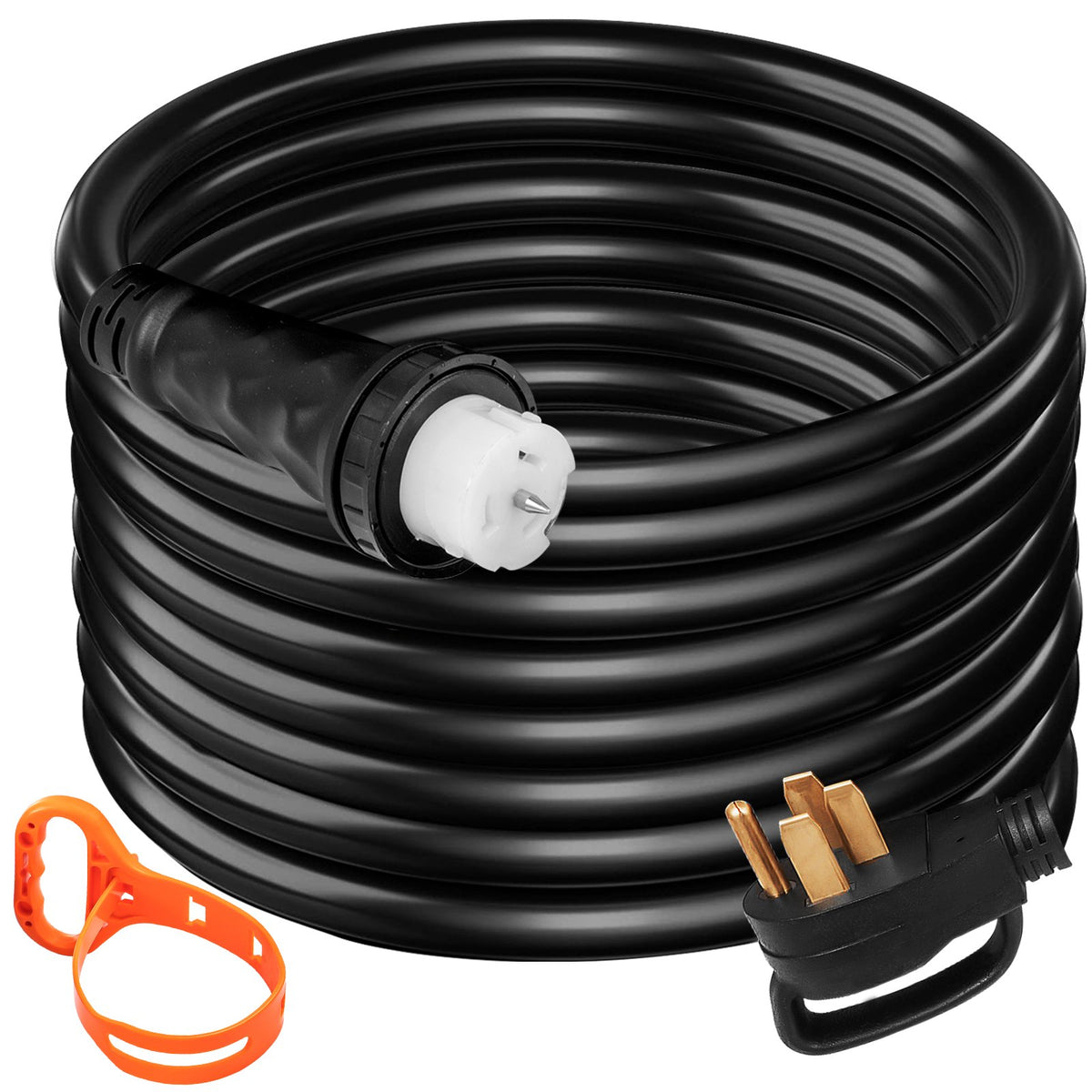 VEVOR Generator Extension Cord, Heavy Duty STW / SJTW Power  75 ft | 50A | NEMA 14-50P to CS6364