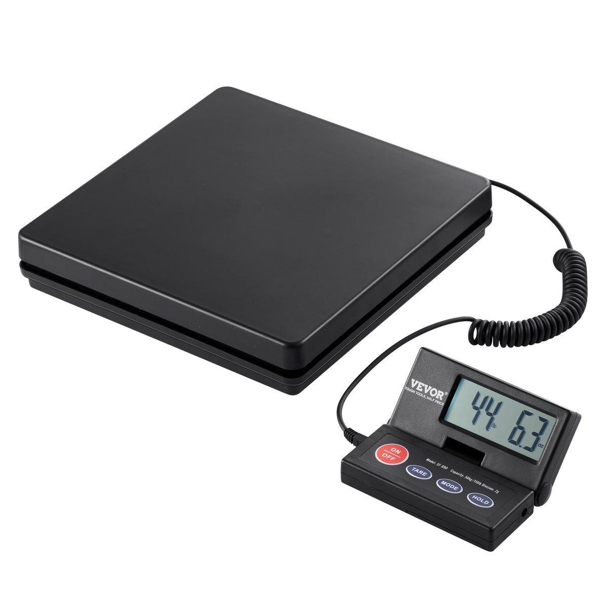 VEVOR Digital Platform Scale, Heavy Duty Shipping and Postal 50 kg / 10 x 10 inch