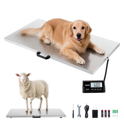 VEVOR Digital Platform Scale, Heavy Duty Shipping and Postal 300 kg / 41 x 21 inch