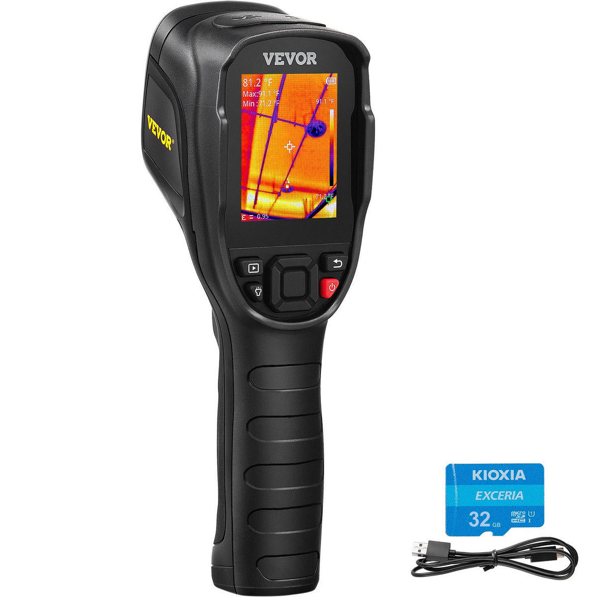 VEVOR Thermal Imaging Camera, Handheld Infrared Thermal Imag 320 x 240 Super Resolution - Without Recording