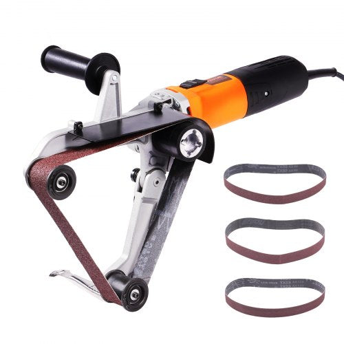 VEVOR Pipe Tube Polisher Sander, 800W/1000W Belt Sander Grin 2 Pcs