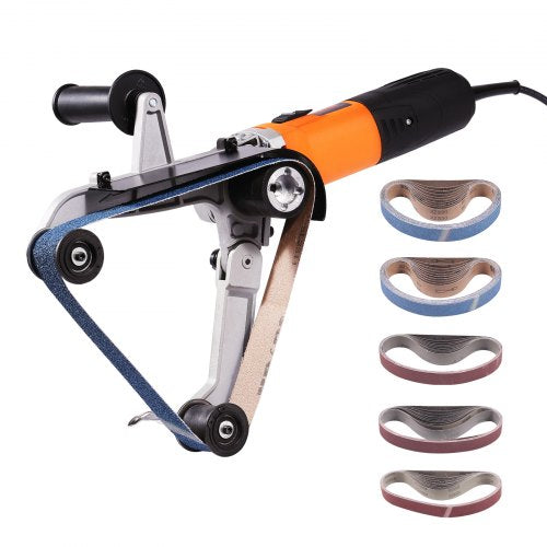 VEVOR Pipe Tube Polisher Sander, 800W/1000W Belt Sander Grin 50 PCS