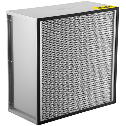 VEVOR Air Purifier Filter 24x24x11.5 Inch HEPA Filter / Pleated HEPA with Galvanized Frame