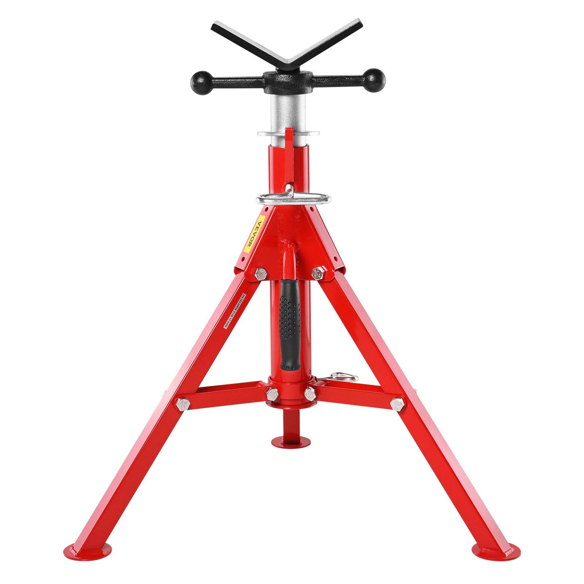 VEVOR V Head Pipe Stand, Heavy Duty Folding Pipe Support Sta 24 - 42 inch
