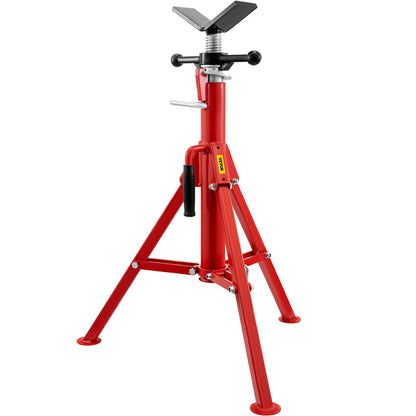 VEVOR V Head Pipe Stand, Heavy Duty Folding Pipe Support Sta 28 - 52 inch
