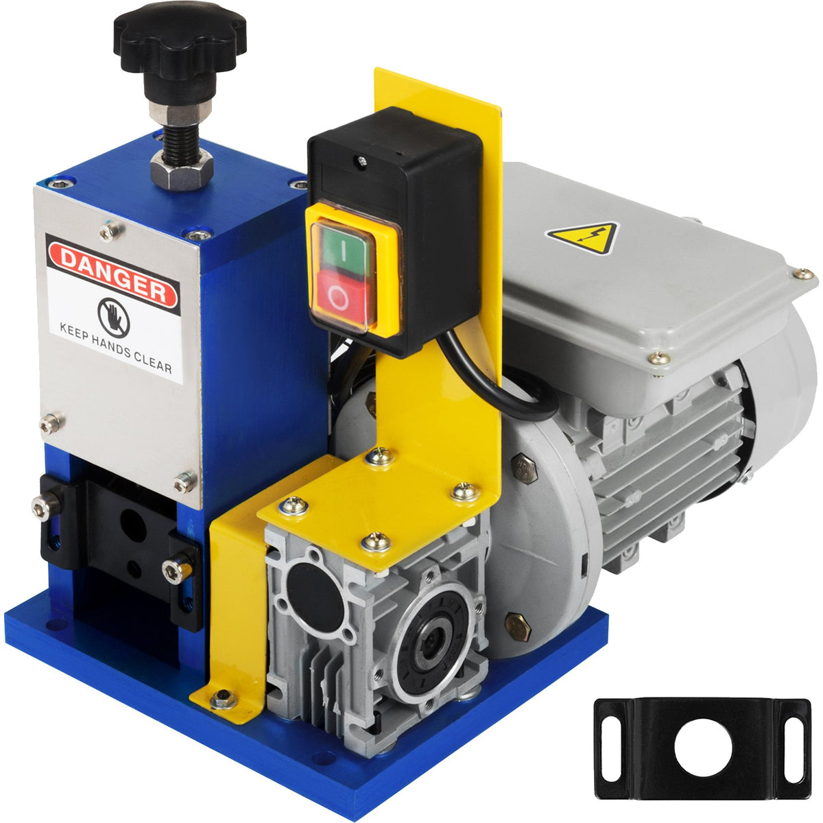 VEVOR Wire Stripping Machine, Electric & Manual Cable Stripp Automatic Electric 180 W | 0.05-0.98 in | Dark Blue