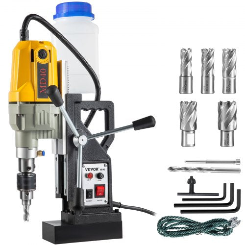 VEVOR Magnetic Drill Press, 1100W/1450W Portable Electric Ma 6 Pack / 40 mm / 1100W