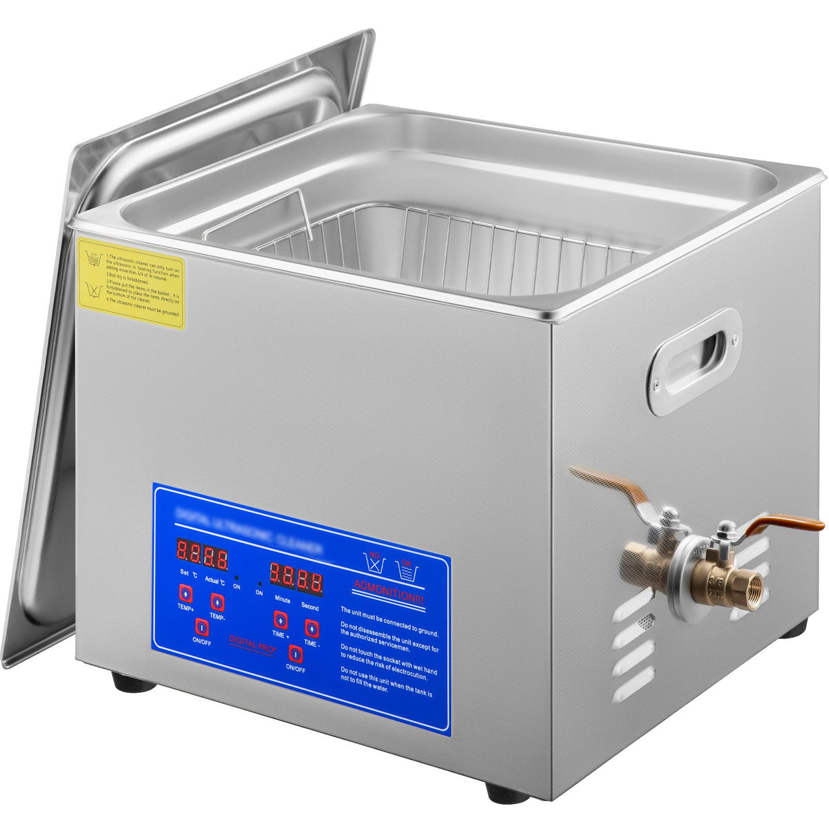 VEVOR Professional Ultrasonic Cleaner 15 L